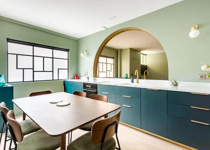 Relais Cocorico 2 Bedrooms With Ac, 2 Bathrooms, 8 Min Eiffel Tower